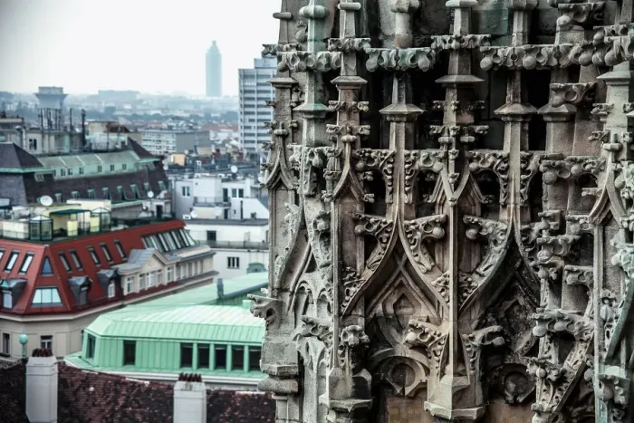 Framed Print : St. Stephen cathedral overlooking Vienna Framed Print : St. Stephen cathedral overlooking Vienna
