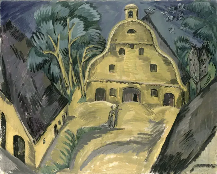 Framed Print : Staberhof Farm on Fehmarn I, 1913 (oil on canvas) Framed Print : Staberhof Farm on Fehmarn I, 1913 (oil on canvas)