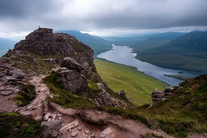 Framed Print : Top of Stac Pollaidh, Highland Framed Print : Top of Stac Pollaidh, Highland