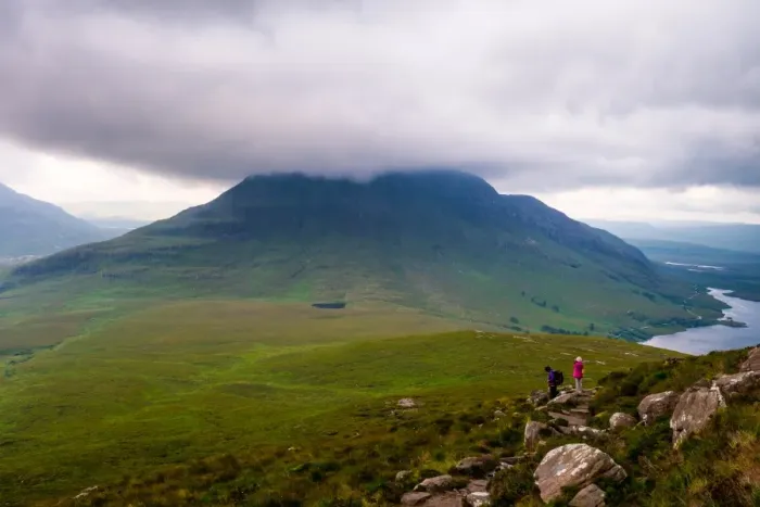 Framed Print : Stac Pollaidh Walk Framed Print : Stac Pollaidh Walk