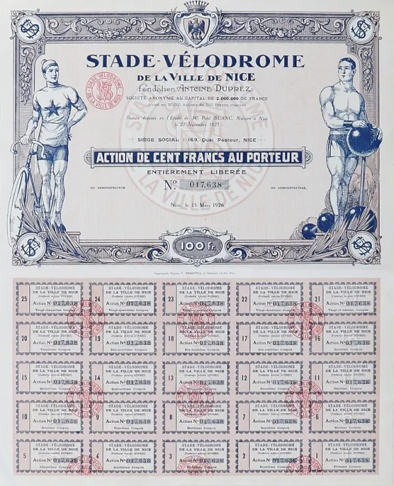 Framed Print : Stade-Velodrome de la Ville de Nice Bond Framed Print : Stade-Velodrome de la Ville de Nice Bond