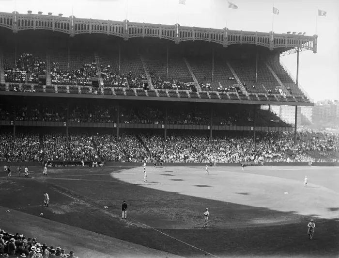 Framed Print : Full Stadium at Babe Ruth Game Framed Print : Full Stadium at Babe Ruth Game