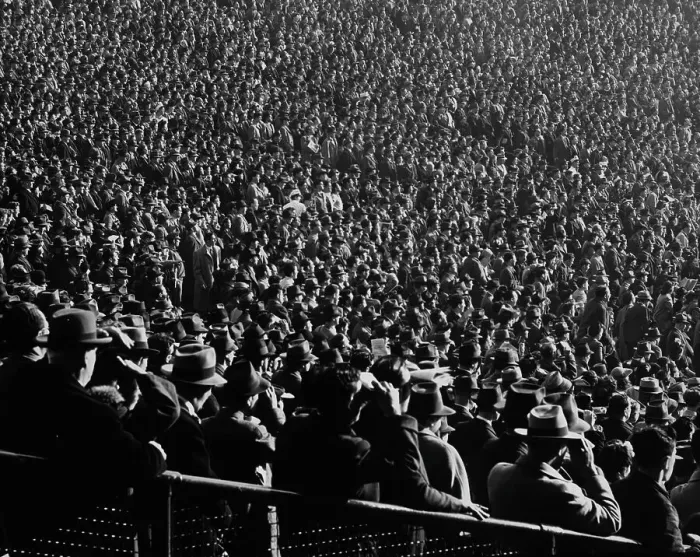 Framed Print : Stadium Crowd Framed Print : Stadium Crowd