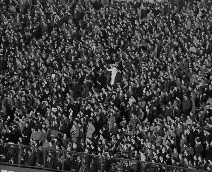 Framed Print : Stadium Crowd Framed Print : Stadium Crowd