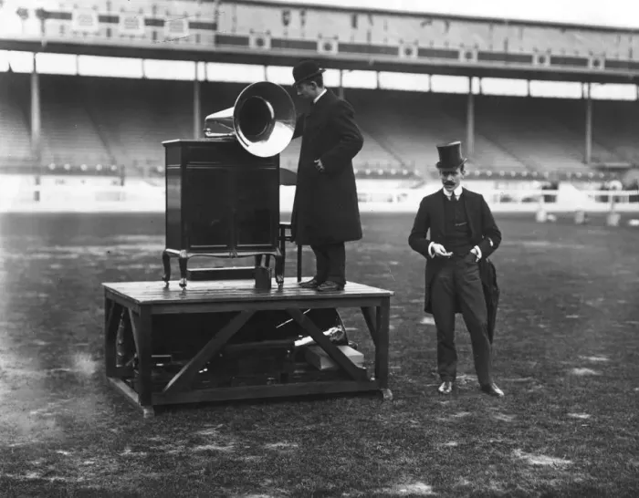 Framed Print : Stadium Phonograph Framed Print : Stadium Phonograph