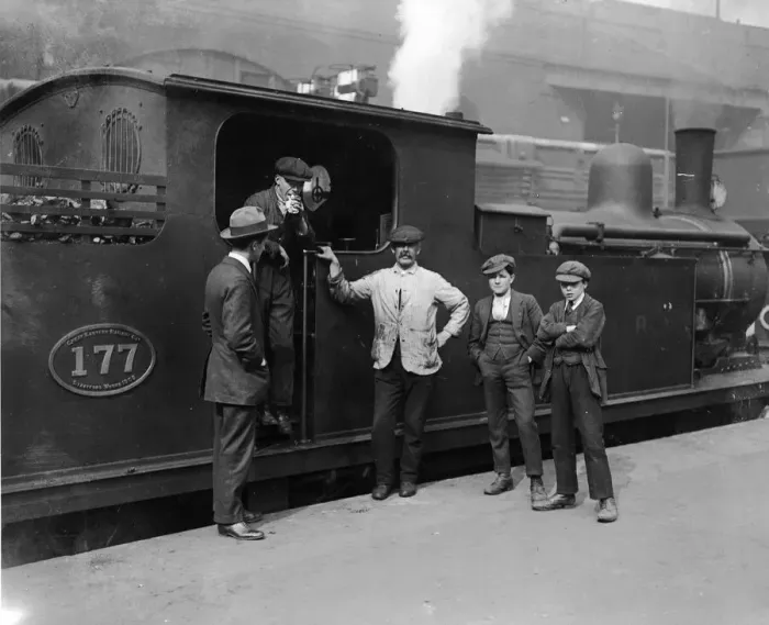 Framed Print : Staff And Engine Framed Print : Staff And Engine