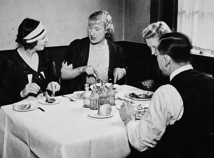 Framed Print : Staff Lunch At The Crooked Billet Framed Print : Staff Lunch At The Crooked Billet