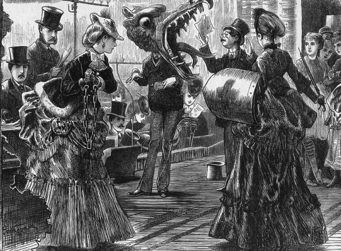 Framed Print : On Stage. 1871: Actors on stage during a rehearsal for a pantomime Framed Print : On Stage. 1871: Actors on stage during a rehearsal for a pantomime