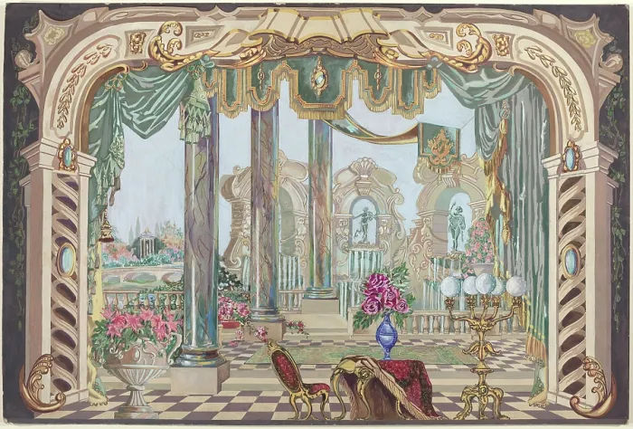 Framed Print : Stage Backdrop Framed Print : Stage Backdrop