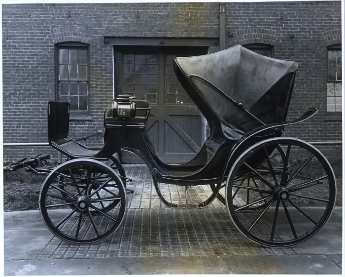 Framed Print : Stage Coach Used by the White House Framed Print : Stage Coach Used by the White House