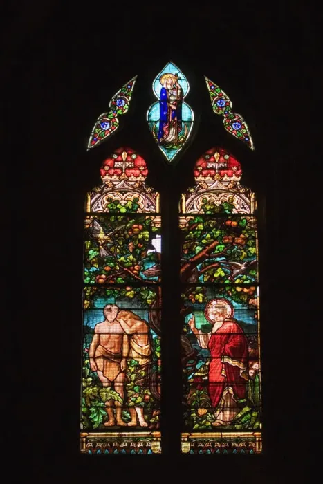Framed Print : Stained glass window of a church, Eglise St Pierre, Bordeaux, Aquitaine, France Framed Print : Stained glass window of a church, Eglise St Pierre, Bordeaux, Aquitaine, France