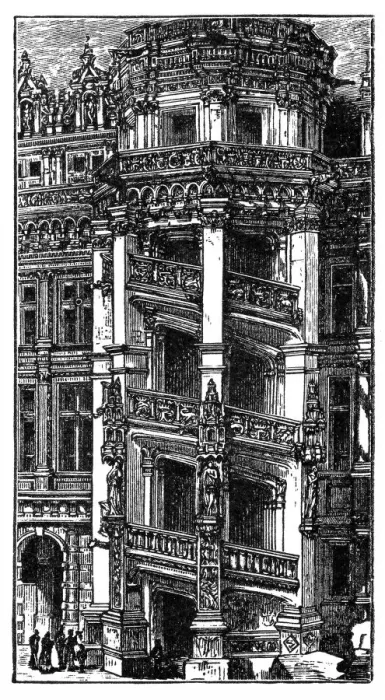 Framed Print : Staircase in the castle of Blois Framed Print : Staircase in the castle of Blois