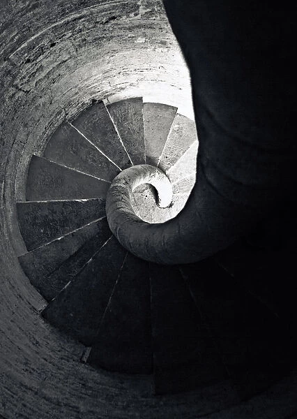 Stairs. Spiral Stairs, 487890541