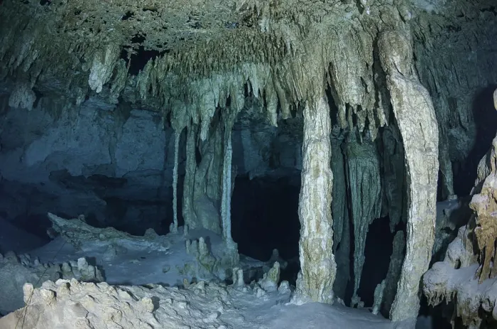 Framed Print : Stalagmites Stalagtites