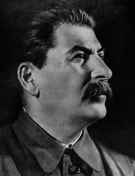 Stalin. circa 1945: Russian leader, Josef Stalin 