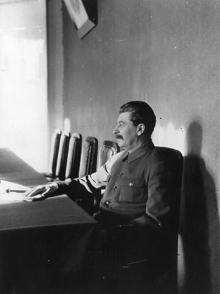 Stalin. April 1932: Joseph Stalin (1879 - 1953) Soviet Communist leader
