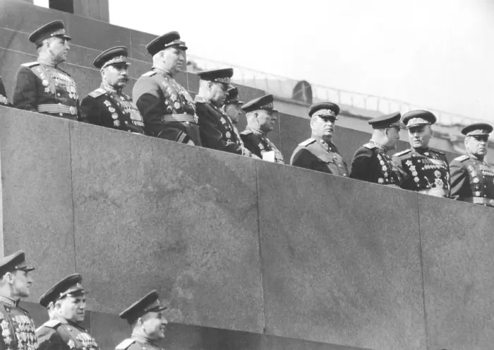 Framed Print : Stalin Reviewing Troops In Moscow Framed Print : Stalin Reviewing Troops In Moscow