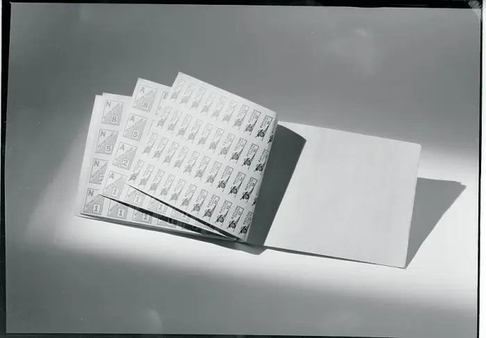Framed Print : Stamps From Ration Book Framed Print : Stamps From Ration Book