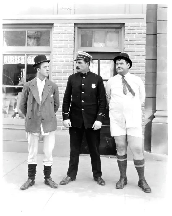 Framed Print : Stan Laurel And Oliver Hardy In Liberty Framed Print : Stan Laurel And Oliver Hardy In Liberty
