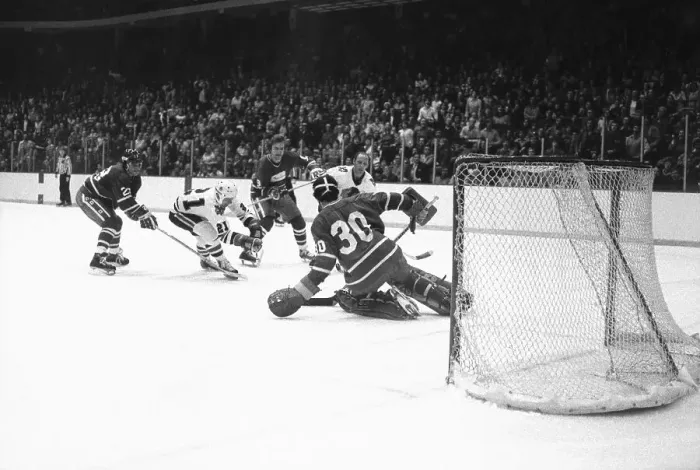 Framed Print : Stan Mikita Scoring 500th Goal Framed Print : Stan Mikita Scoring 500th Goal