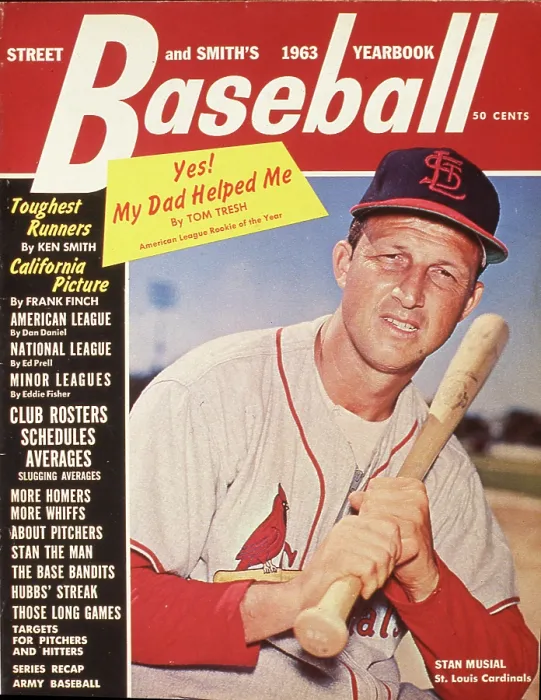 Framed Print : Stan Musial 1963 Cover Framed Print : Stan Musial 1963 Cover