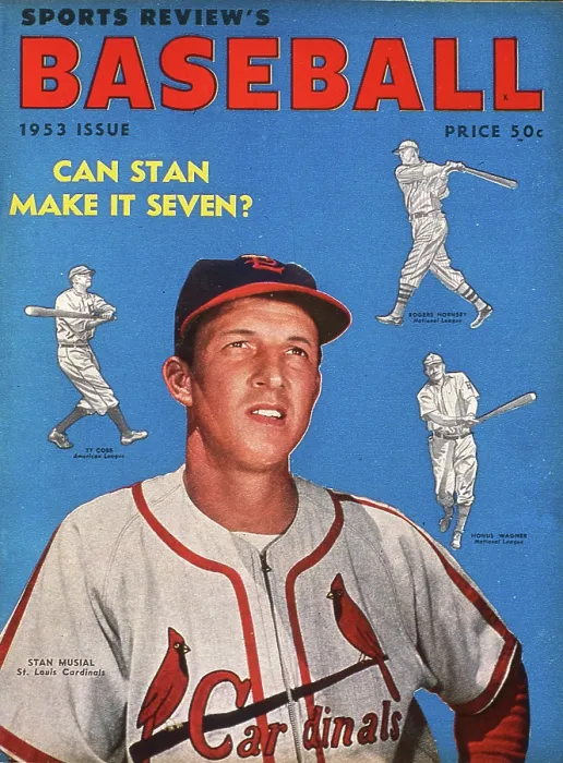 Framed Print : Stan Musial Sport Review Framed Print : Stan Musial Sport Review