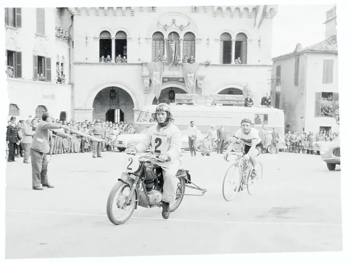 Framed Print : Stan Ockers Winning the Race Framed Print : Stan Ockers Winning the Race
