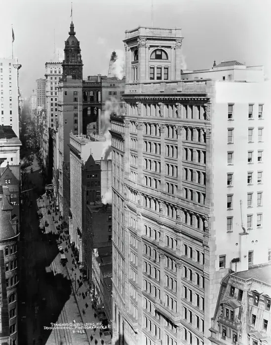 Framed Print : Standard Oil Building Framed Print : Standard Oil Building