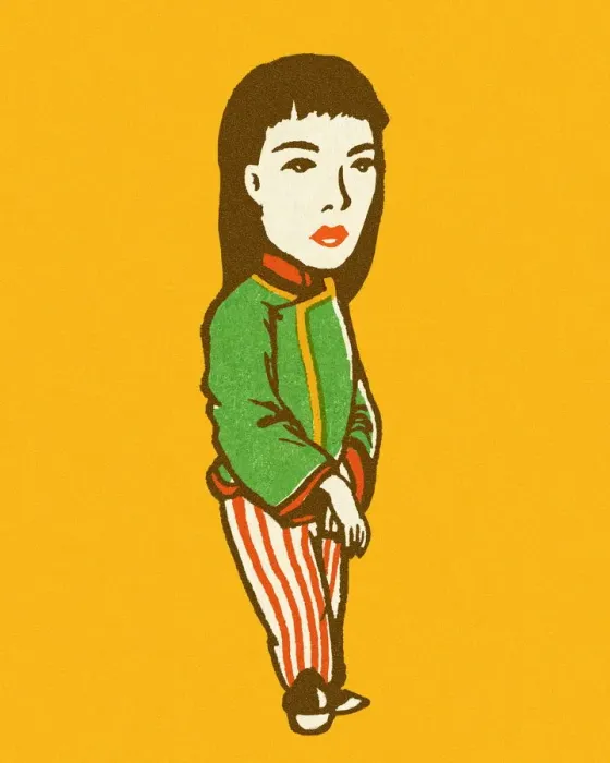 Framed Print : Standing Girl Framed Print : Standing Girl
