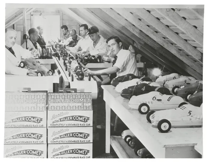 Framed Print : Stanley Hiller, Jr. Working on Assembly Line Framed Print : Stanley Hiller, Jr. Working on Assembly Line