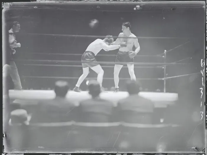 Framed Print : Stanley Poreda and Ernie Schaaf Boxing Framed Print : Stanley Poreda and Ernie Schaaf Boxing