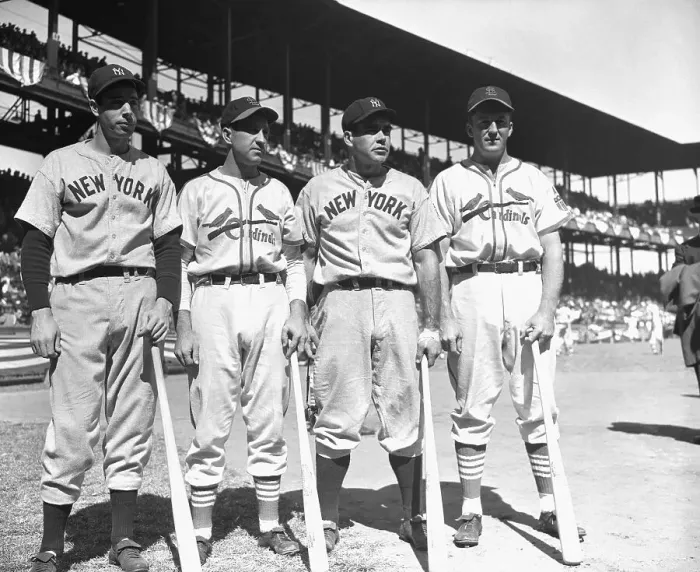 Framed Print : Star Players form the 1942 World Series