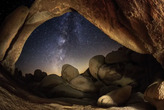 Framed Print : Stargate Joshua Tree National Park