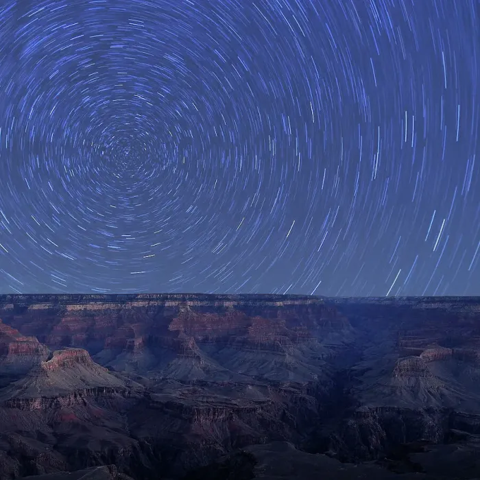 Framed Print : Starring Night at Grand Canyon Framed Print : Starring Night at Grand Canyon