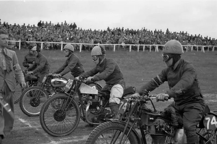 Framed Print : At The Starting Line