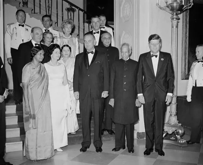 Framed Print : State Dinner for Indian Officials Framed Print : State Dinner for Indian Officials