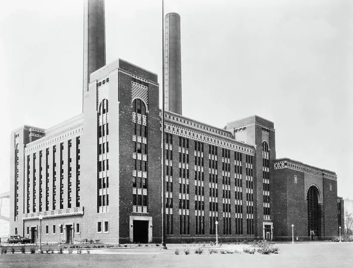 Framed Print : State Line Generating Plant Framed Print : State Line Generating Plant
