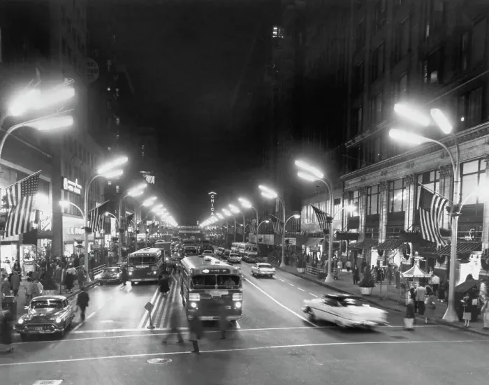 Framed Print : State Street, Chicago Framed Print : State Street, Chicago
