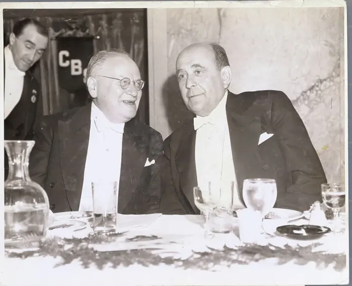 Framed Print : Two Statesmen Conversing