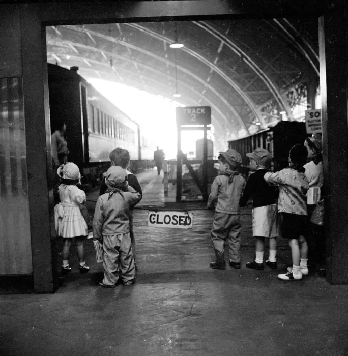 Framed Print : Station Closed