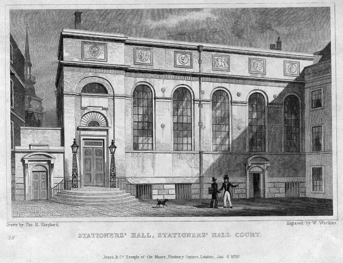 Framed Print : Stationers Hall, Stationers Ball Court, London Framed Print : Stationers Hall, Stationers Ball Court, London