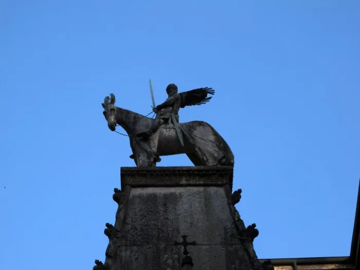 Framed Print : Statue Cangrande della Scala Verona Framed Print : Statue Cangrande della Scala Verona