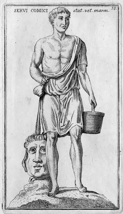 Framed Print : Statue of a coemidian, from the Villa Albani, historical Rome, Italy, digital reproduction of an original from the 18th century, original date not known Framed Print : Statue of a coemidian, from the Villa Albani, historical Rome, Italy, digital reproduction of an original from the 18th century, original date not known