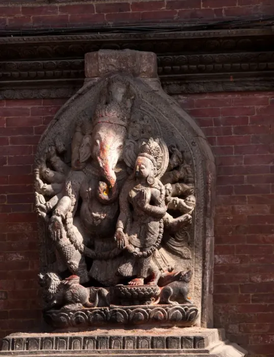 Framed Print : statue at Durbar Square, Patan, Kathmandu, Nepal, Asia Framed Print : statue at Durbar Square, Patan, Kathmandu, Nepal, Asia