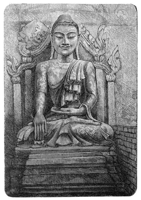 Framed Print : Statue Of Gautama Buddha Framed Print : Statue Of Gautama Buddha