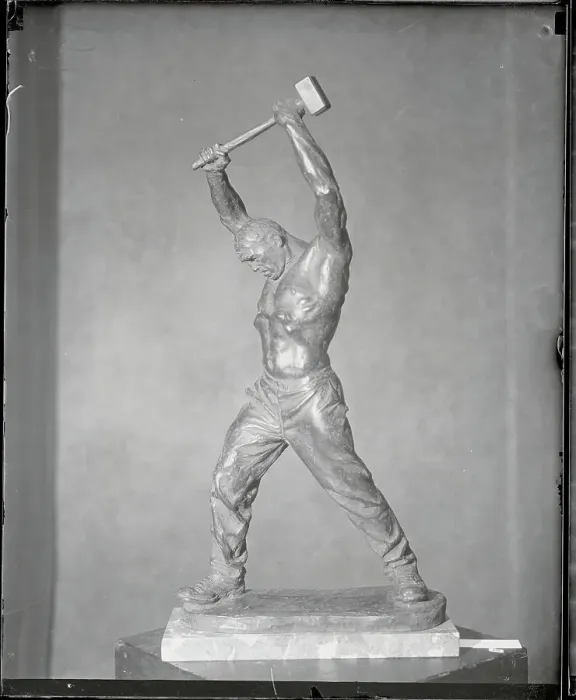 Framed Print : Statue by Max Kalish Framed Print : Statue by Max Kalish