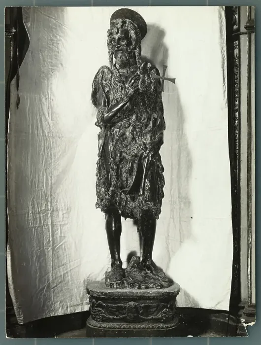 Framed Print : Statue of Saint John The Baptist