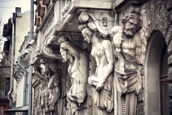 Framed Print : Statues in St. Petersburg Framed Print : Statues in St. Petersburg