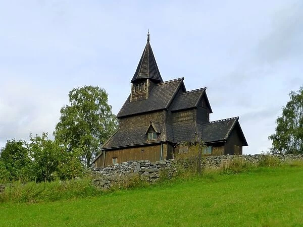 Stave church in Urnes (Unesco WHS), Norway
