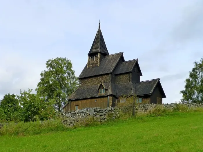 Framed Print : Stave church in Urnes (Unesco WHS), Norway Framed Print : Stave church in Urnes (Unesco WHS), Norway